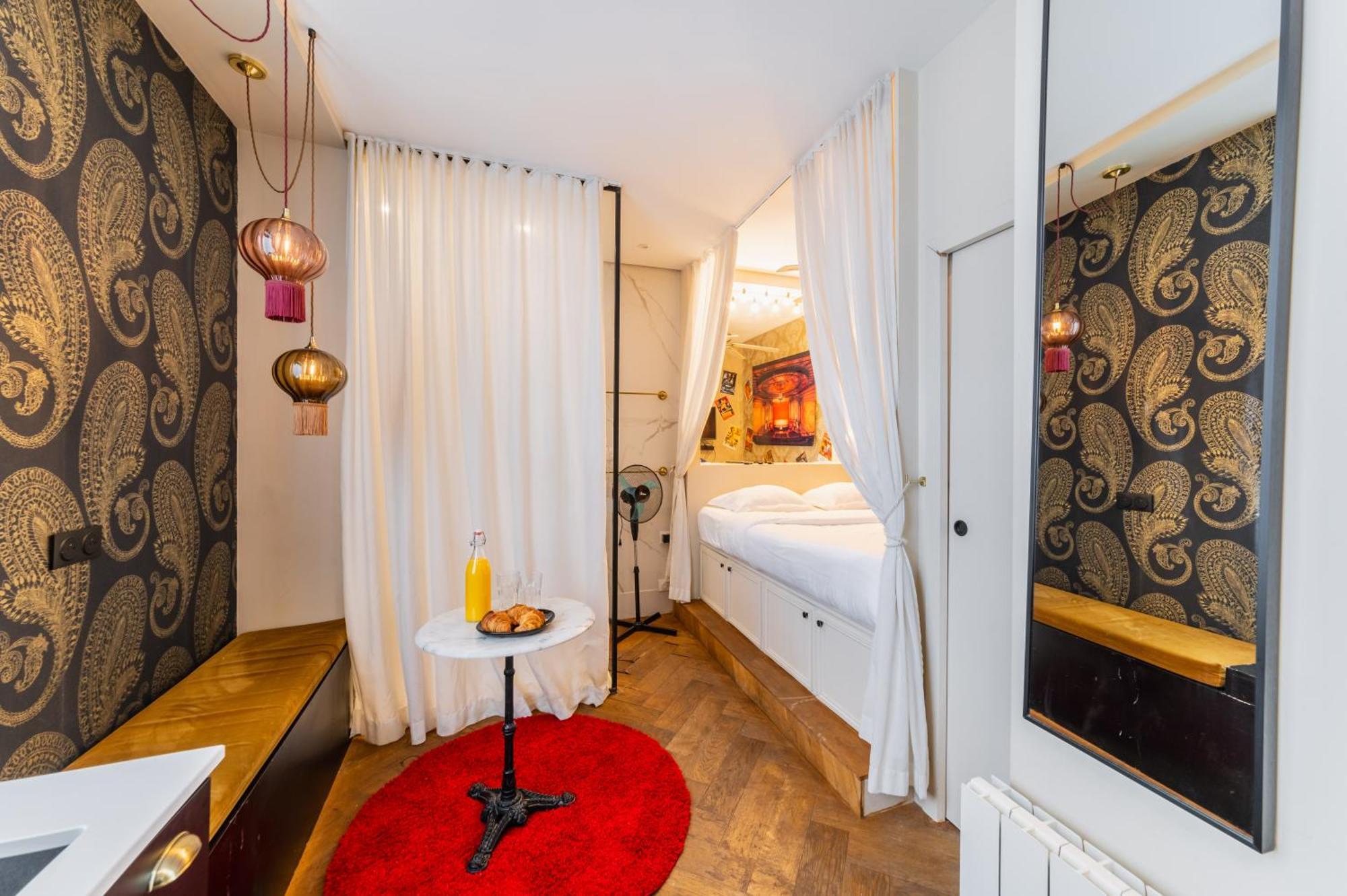 Studio Bien Equipe Proche De Toutes Commodites -2P Paris Ngoại thất bức ảnh